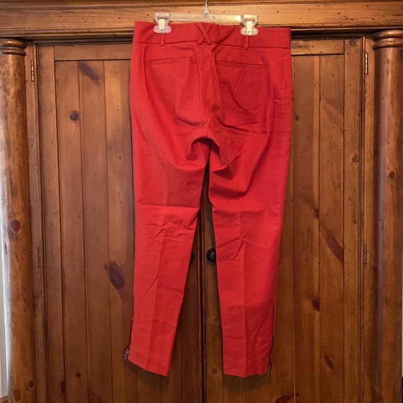 Anthropologie Cartonnier Burnt Orange Charlie Ankle Pants. Size 4 - Picture 6 of 15